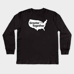 Greater Together Kids Long Sleeve T-Shirt